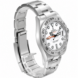 Rolex Explorer II 42MM White Dial 216570 Stainless Steel Watch